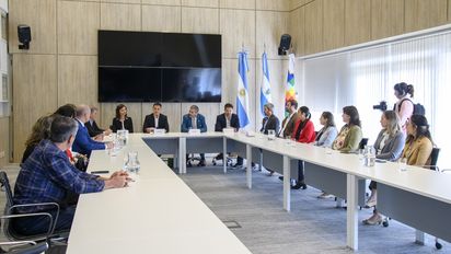 La Pampa: durante la jornada el gobernador manifestó a los presentes que el hilo conductor que los une es la defensa por la Patagonia&nbsp;para el crecimiento y el desarrollo económico y social.