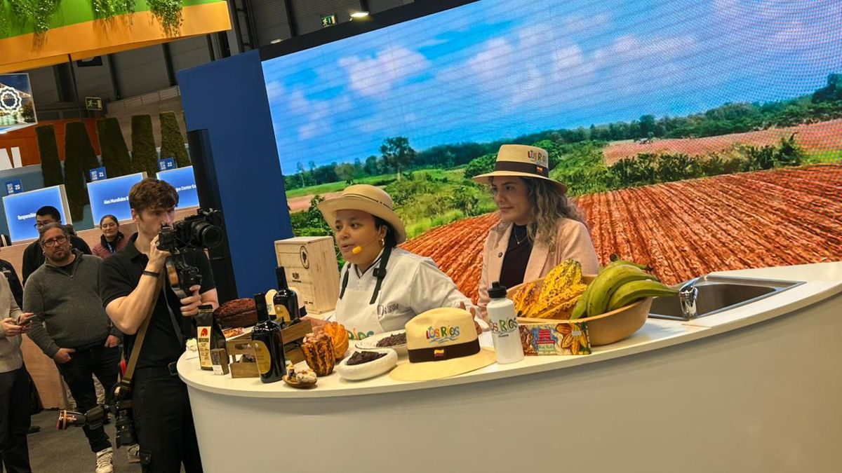 Degustación auténtico chocolate ecuatoriano. Fitur 2026.