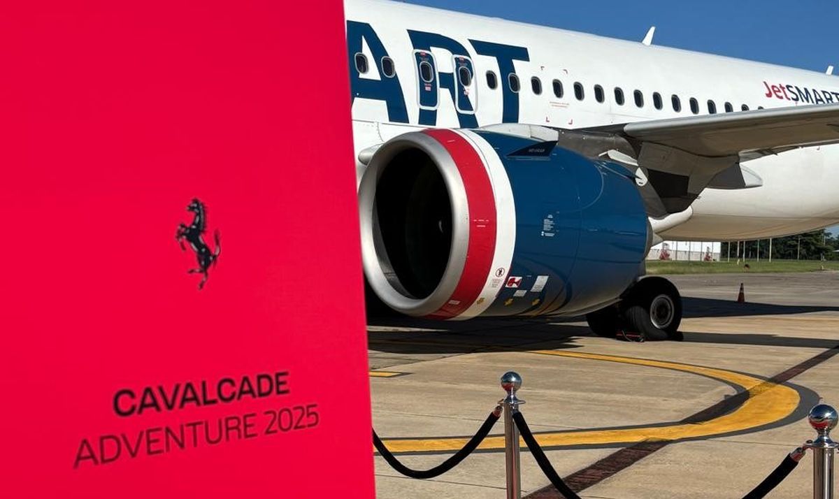 JetSMART se unió a la organización de la Ferrari Calvalcade Adventure 2025.