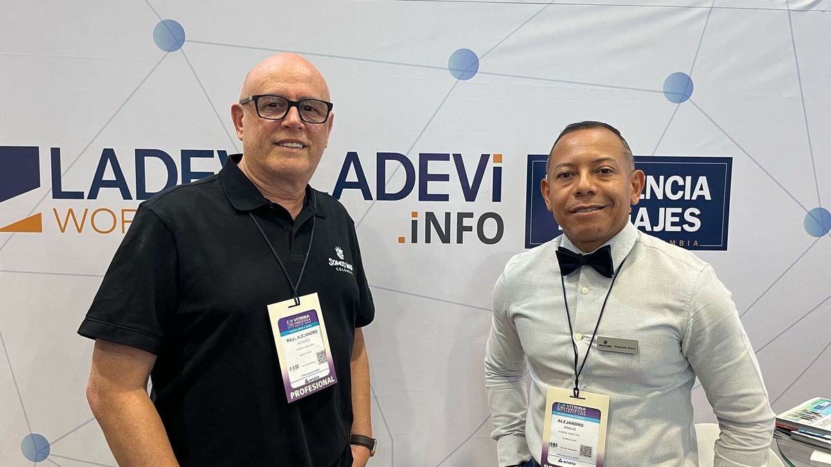 Raúl Alejandro Álvarez y Alejandro Bravo, de Somos Viaje SRL.