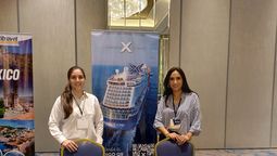 La fuerza de ventas de Celebrity Cruises Guayaquil estuvo representada por Isabel Guerra y Andrea Recalde. 