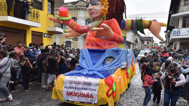 Carnaval en Amaguaña. Quito espera la llegada de turistas nacionales e internacionales para que puedan disfrutar de las festivales y desfiles programados por el Municipio de Quito.
