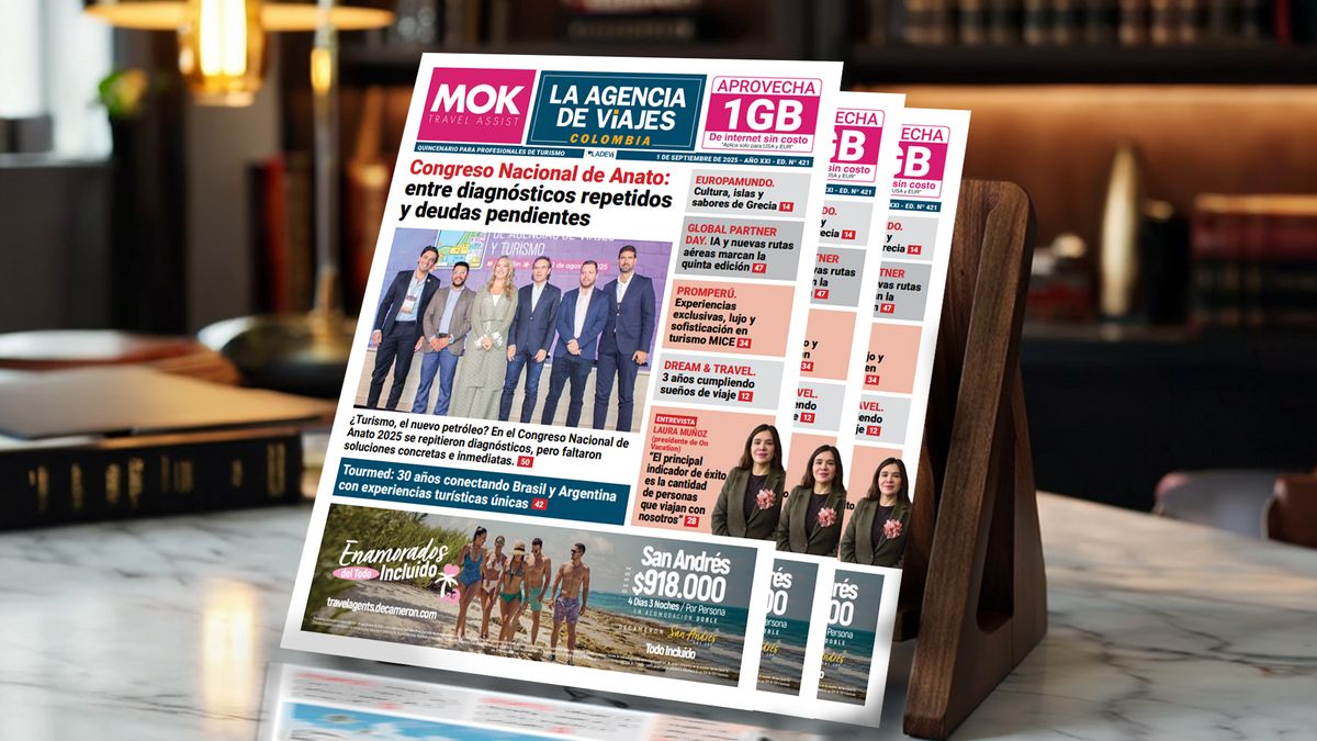 Edición #421 de la Revista La Agencia de Viajes Colombia.