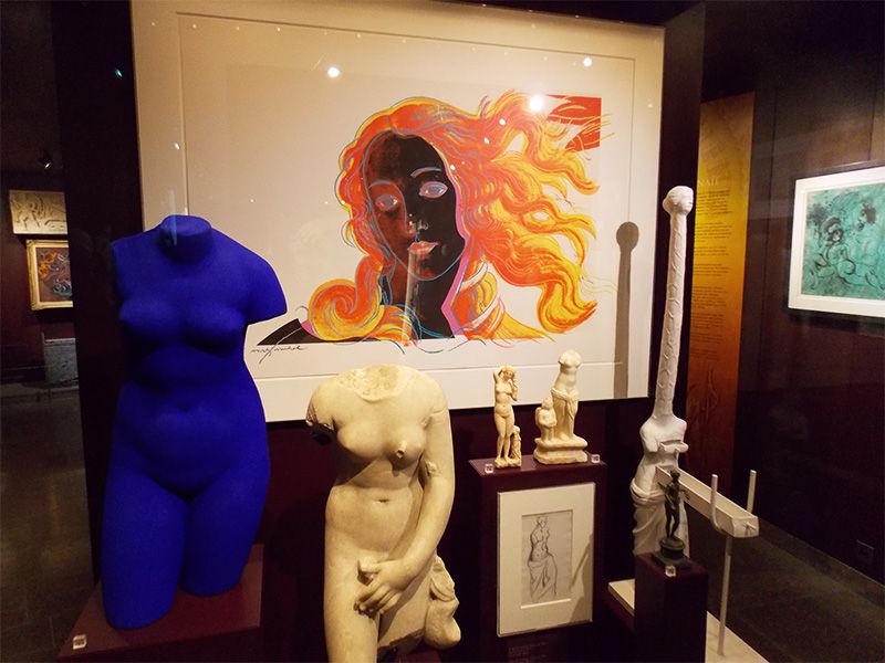 En Mougins, el museo combina el arte clásico y moderno.