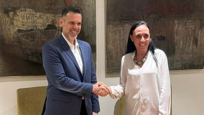 El presidente de la SHP, Ignacio Mendoza, firmó el importante convenio con la presidenta de MPI Perú, Diana Bauer.