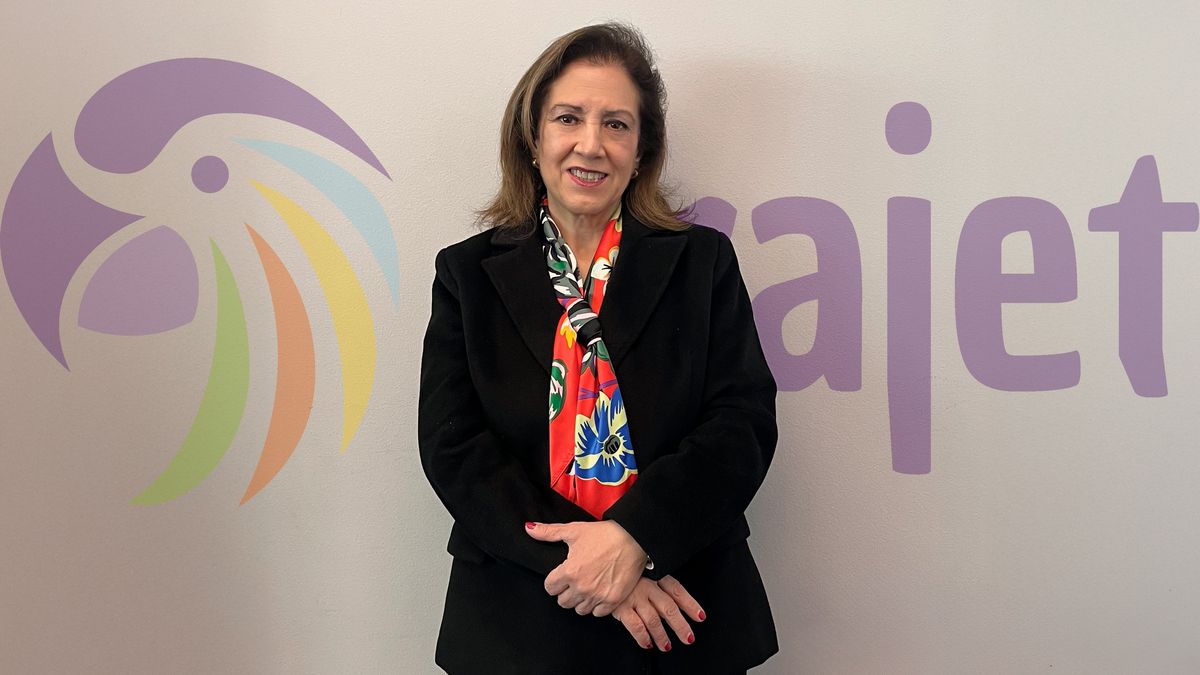 Luz María Peña, gerente de Ventas de Arajet en Chile. Luz María Peña, gerente de Ventas de Arajet en Chile.