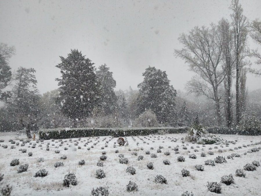 Registro fotográfico de una de las nevadas que ocurrió en la provincia de Córdoba. Registro fotográfico de una de las nevadas que ocurrió en la provincia de Córdoba.
