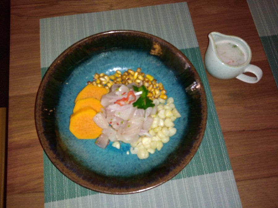 El clásico ceviche que se puede degustar en el Sheraton Lima.