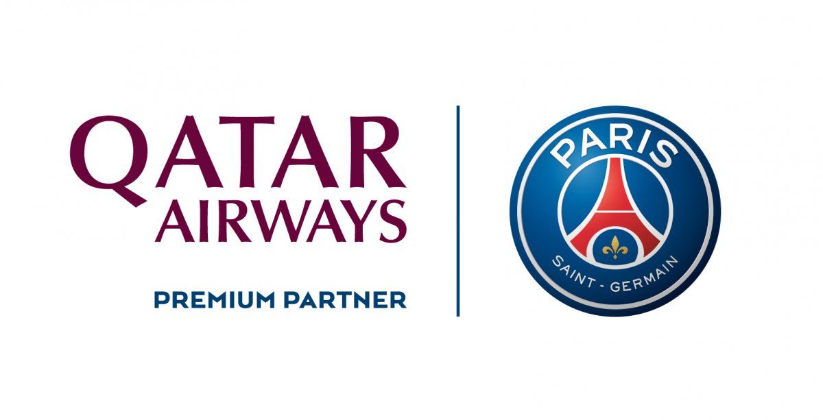 Qatar Airways será patrocinador oficial del club francés por tres temporadas.