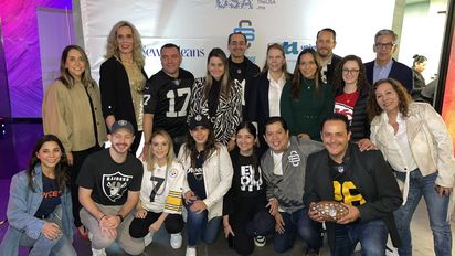 Operadora Concierge presentó su oferta de productos NFL en varias ciudades de Estados Unidos.