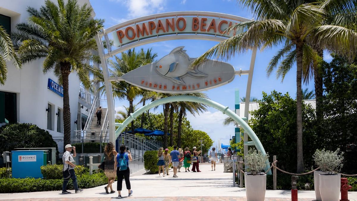 Pompano Beach Pier. Pompano Beach Pier.