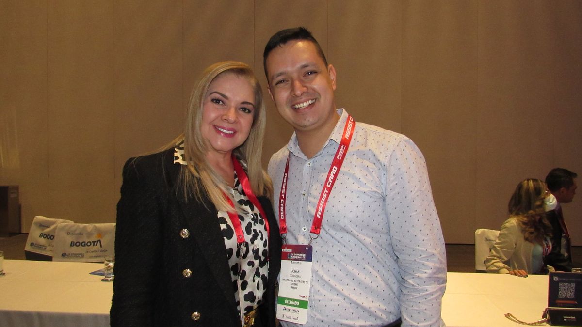 Rosy Echeverry y Sebastián Góngora.