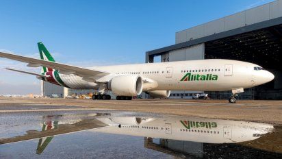 Boeing B-777 de Alitalia.