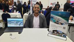 Jean Dorville, Gerente de Ventas Latinoamérica de Lopesan listo para hacer negocios en Ladevi Workshop.