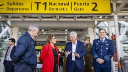 El nuevo T1 del Aeropuerto de Santiago espera ser inaugurado la primera quincena de septiembre. 