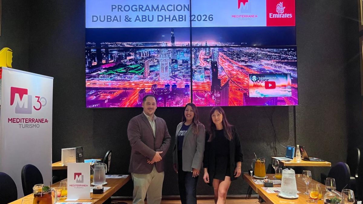 Mediterránea Turismo compartió su catálogo para conocer Dubai, Abu Dhabi y otros destinos de Emiratos Árabes Unidos.