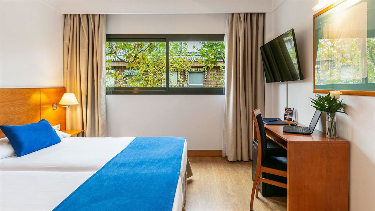 Interior de una de las habitaciones del nuevo Sercotel San Sebastian de los Reyes.