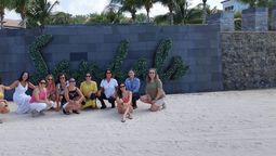 El grupo tuvo la oportunidad de conocer in situ las bondades del resort de Sandals en Curazao.