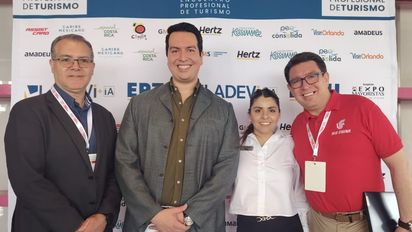 Representantes de Discover the World en&nbsp; EPTU 2026.
