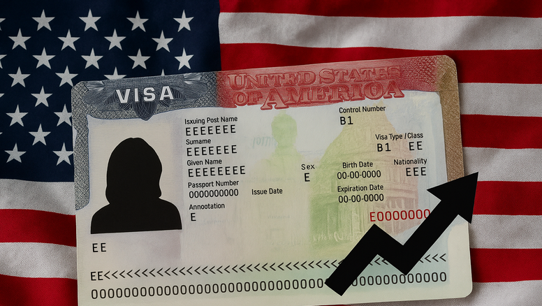 Para ciertos países, el costo de las visas B1 y B2 de Estados Unidos aumenta exponencialmente.&nbsp;