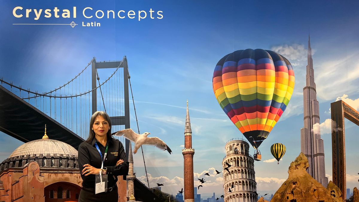 Francia Guerrero, representante comercial para Colombia, Ecuador y Panamá de Crystal Concepts. - Ladevi Medios y Soluciones Francia Guerrero, representante comercial para Colombia, Ecuador y Panamá de Crystal Concepts.