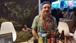 Pedro Muñoz representando a la región de Los Ríos en FIT. 