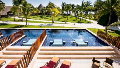 Los hoteles de Barceló cuentan con grandes espacios y playas extensas.