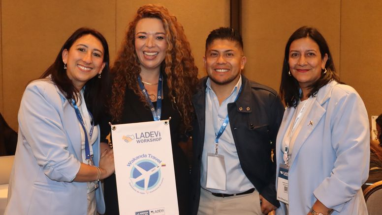 Equipo de Wakanda Travel en el marco del Ladevi Workshop.