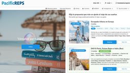 La IA de Pacific Reps es una herramienta  que permite crear un plan de viaje completo adaptado a las necesidades del pasajero y listo para reservar.