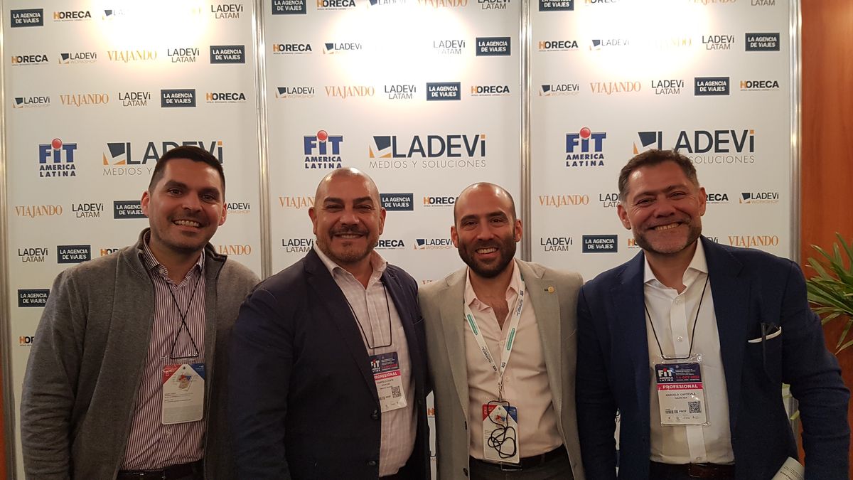 Patricio Vigliatore, Marcelo Costa, Matías Duek y Marcelo Capdevilla de Grupo GEA.