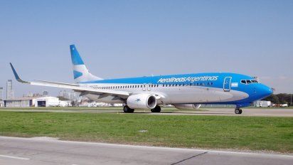 Uno Boeing B-737/800 de Aerolíneas Argentinas. Uno Boeing B-737/800 de Aerolíneas Argentinas.
