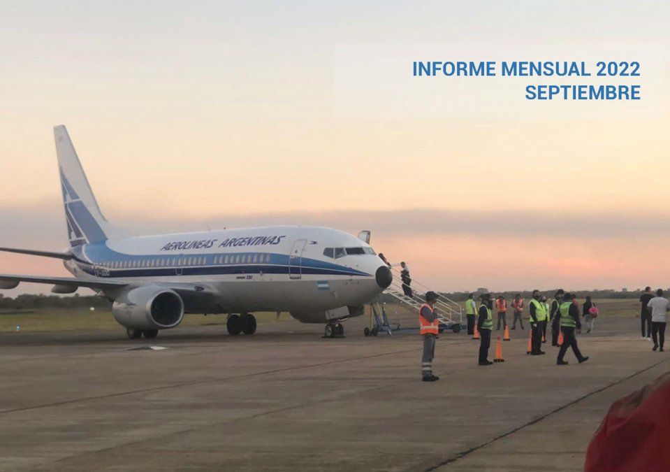 Informe Estadístico de la ANAC correspondiente a septiembre de 2022.