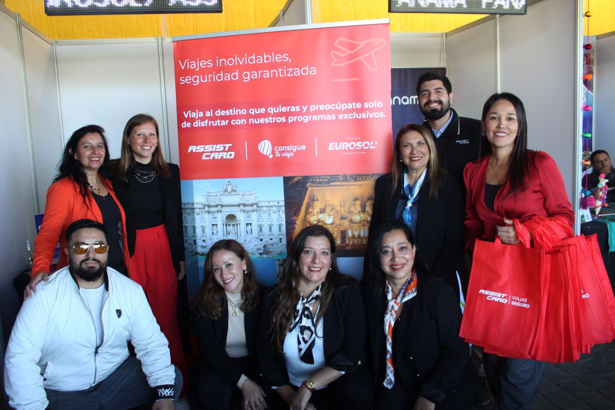 Assist Card compartió un stand en la Feria Internacional de Turismo de Valparaíso junto a Viajes Eurosol y Consigue Tu Viaje. - Ladevi Medios y Soluciones Assist Card compartió un stand en la Feria Internacional de Turismo de Valparaíso junto a Viajes Eurosol y Consigue Tu Viaje.