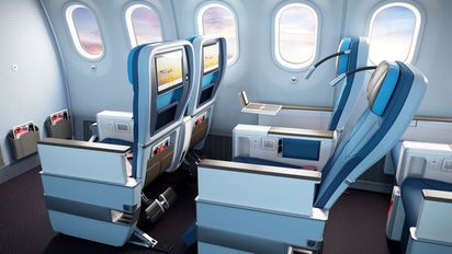 La clase Premium Comfort cuenta con mayor comodidad y servicio para el pasajero.
