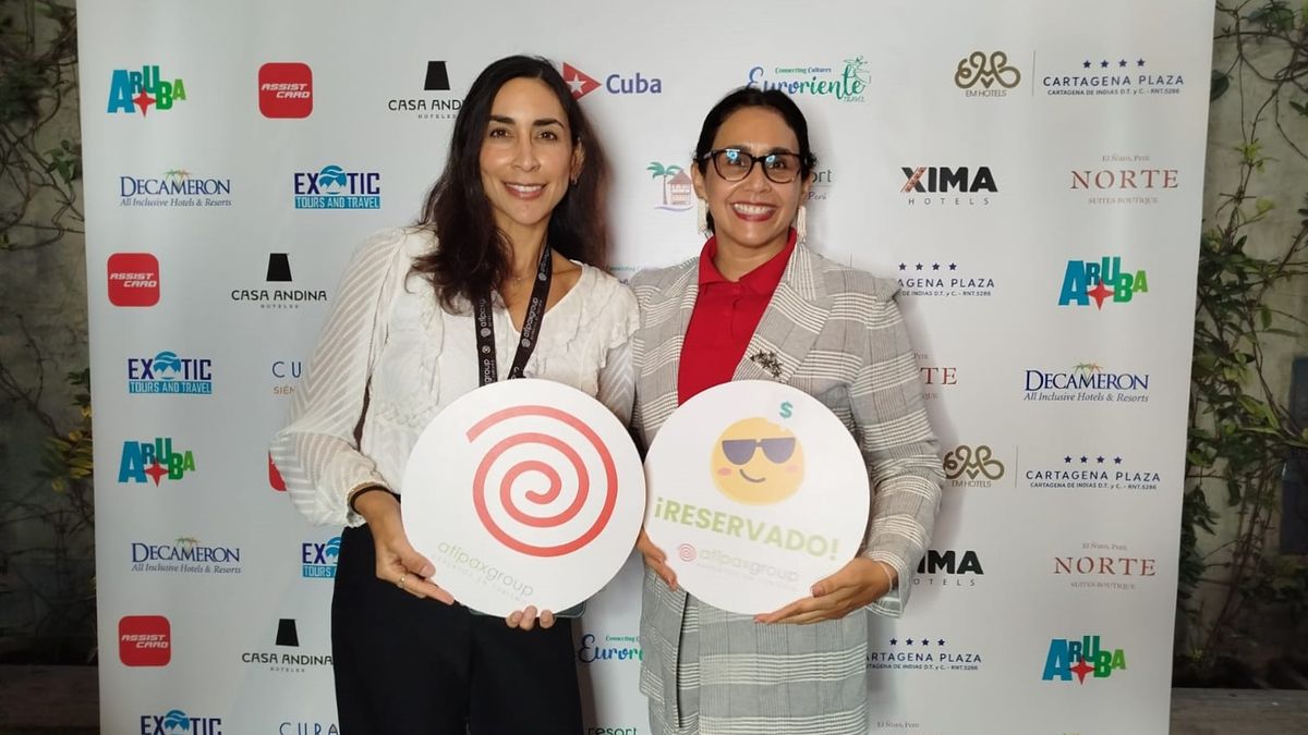 Jaissy Velit, gerenta general y Janice Velit, gerenta comercial de Atipax Group.