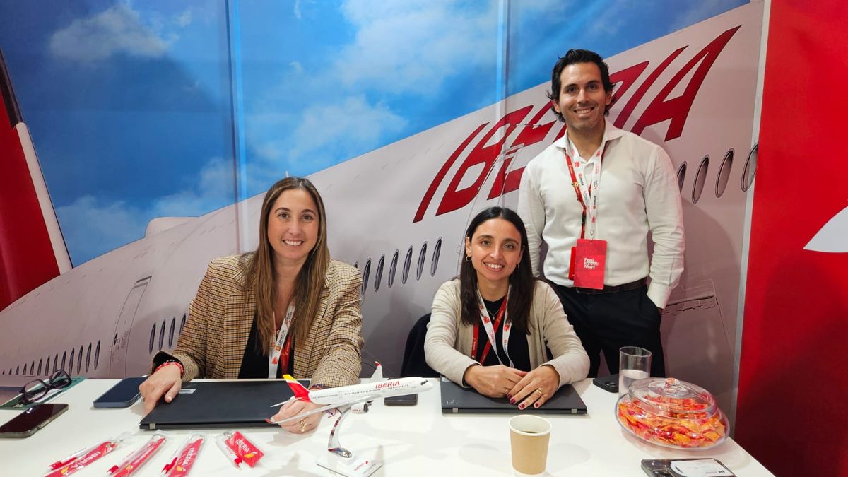 Iberia Líneas Aéreas en el Perú Travel Mart 2025.