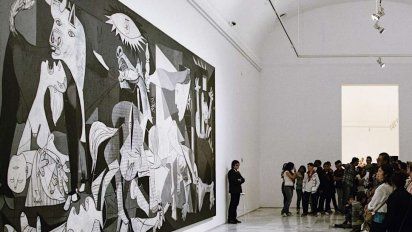 España: el Guernica de Picasso se puede admirar en el Reina Sofía de Madrid. La obra de arte más importante de arte del S.XX es uno de los imperdibles de la&nbsp; capital española.&nbsp;