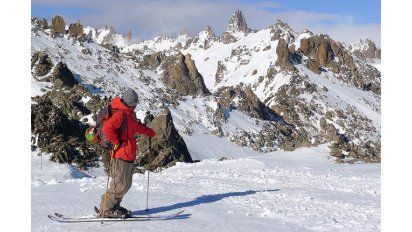 Río Negro: llegó el invierno a Bariloche