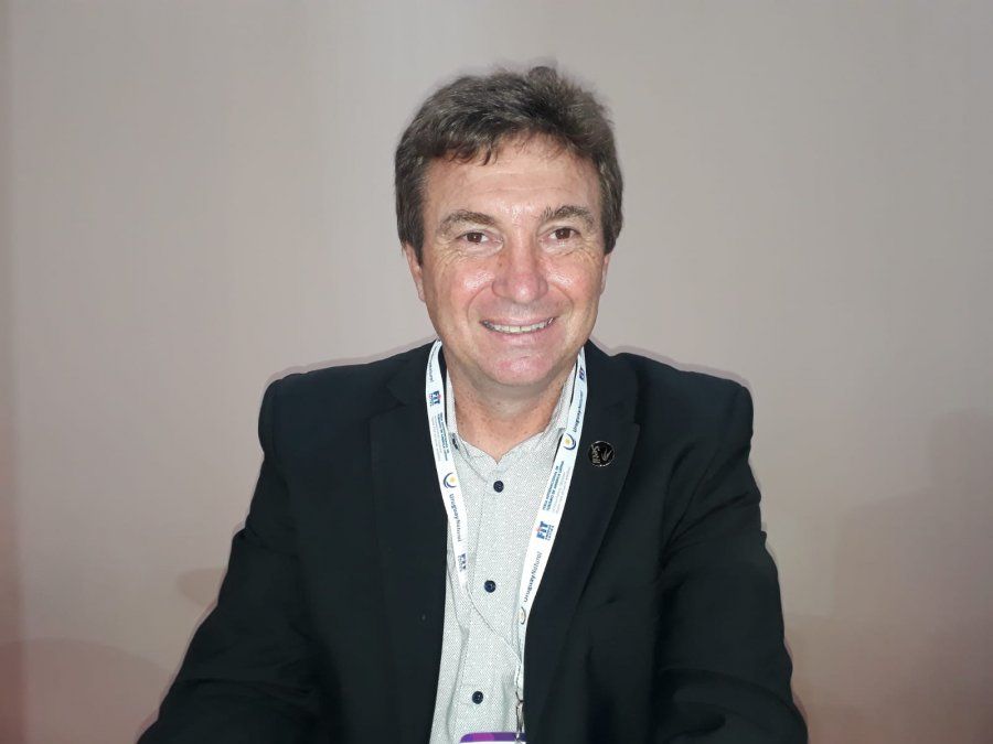 Gustavo Grosso, presidente de Setil Viajes, durante su paso por la Feria Internacional de Turismo de América Latina.