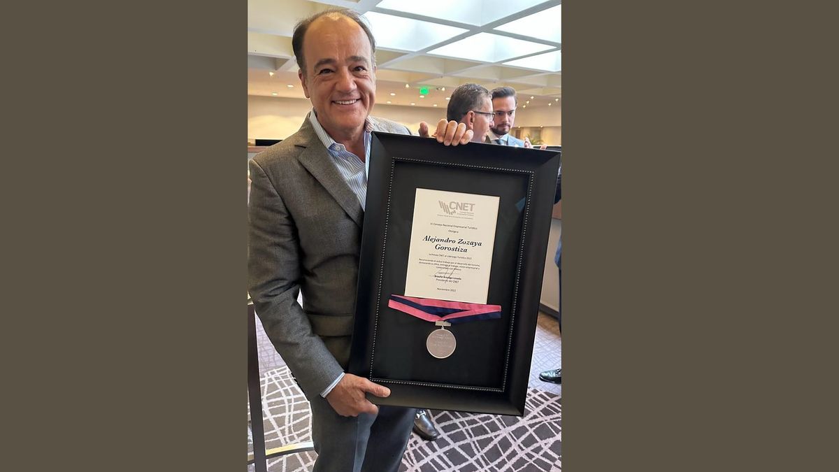 ¿Quién es Alejandro Zozaya, premio al liderazgo turístico?