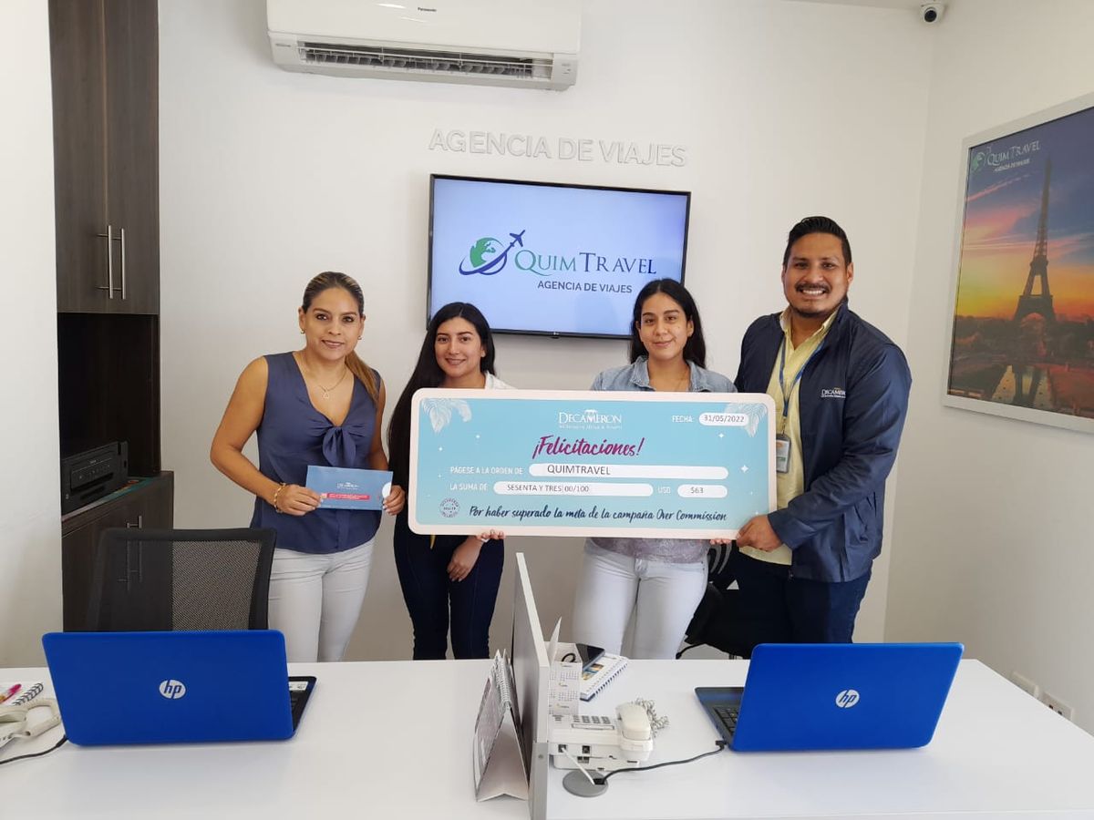 Decameron entregó incentivos a destacadas agencias de viajes de Ecuador. - Ladevi Medios y Soluciones Decameron entregó incentivos a destacadas agencias de viajes de Ecuador.