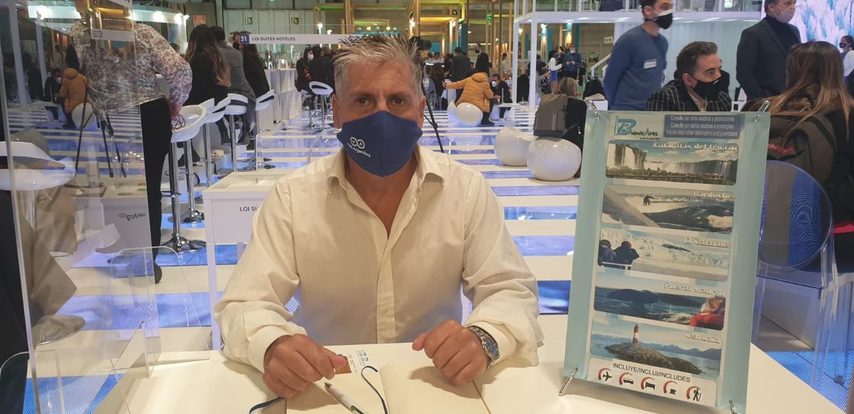 Luis Adaglio, socio gerente de L&L Travel, aprovechó su estadía en Fitur para exhibir tanto sus propuestas clásicas, como las opciones novedosas y en auge. &nbsp;