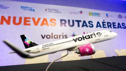 Volaris anuncia 11 nuevas rutas desde Guadalajara y Puerto Vallarta
