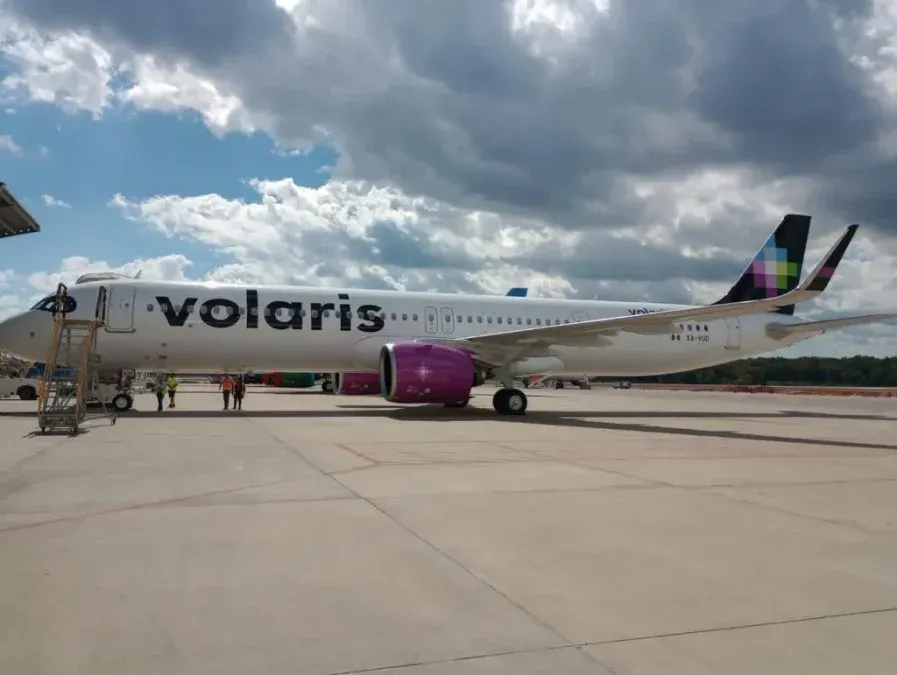 Volaris fortalece su flota con la llegada de su avión número 126.