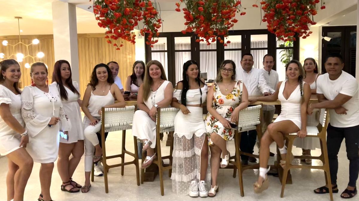 Fam trip a Curazao de AMR Collection y Grupo Over.