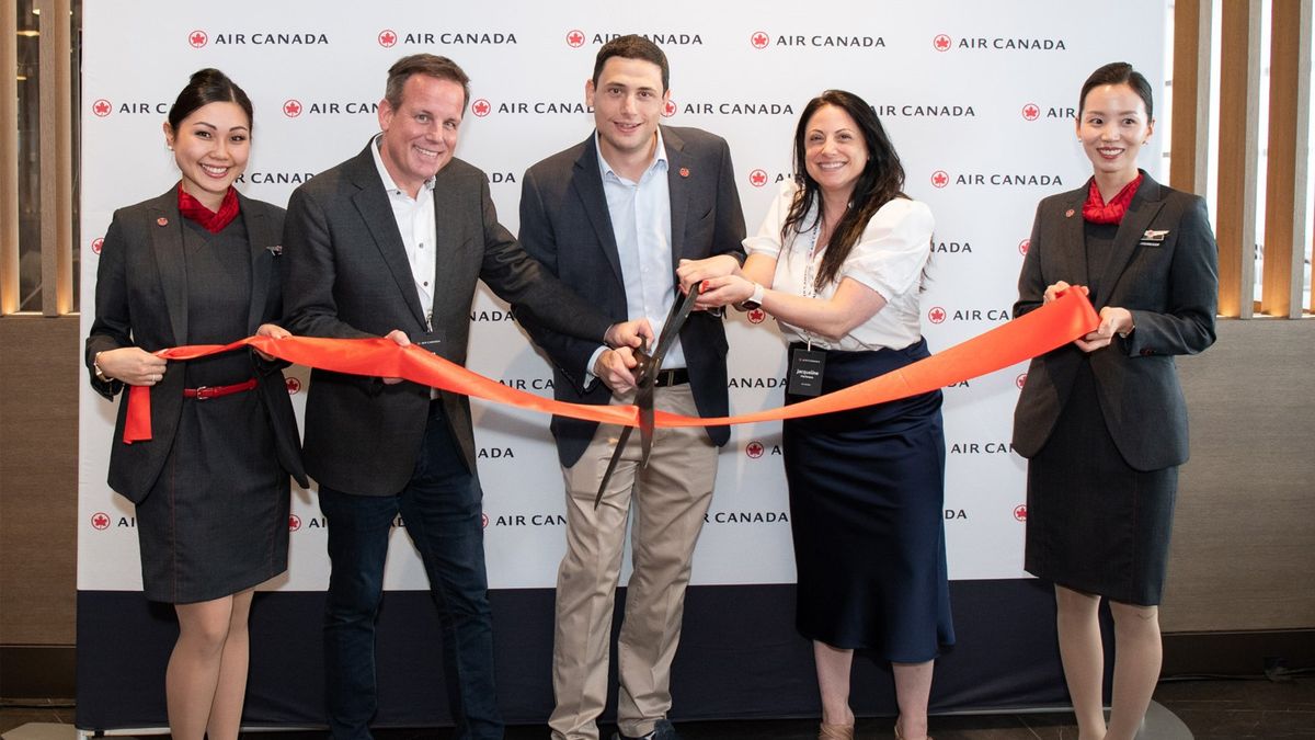 Air Canada estrenó su primera sala VIP con terraza al aire libre en el Aeropuerto Internacional de San Francisco.