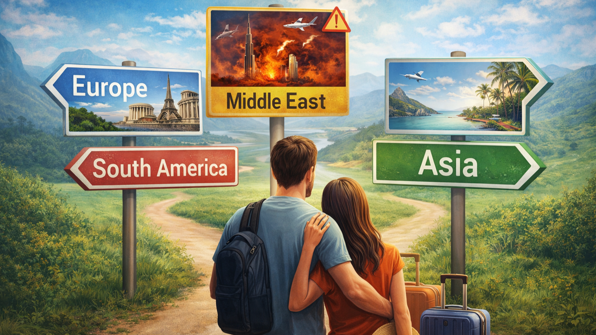 Europa emerge como alternativa clave frente a la reconfiguración del mapa turístico global del viajero tras el estallido de la guerra en Medio Oriente.