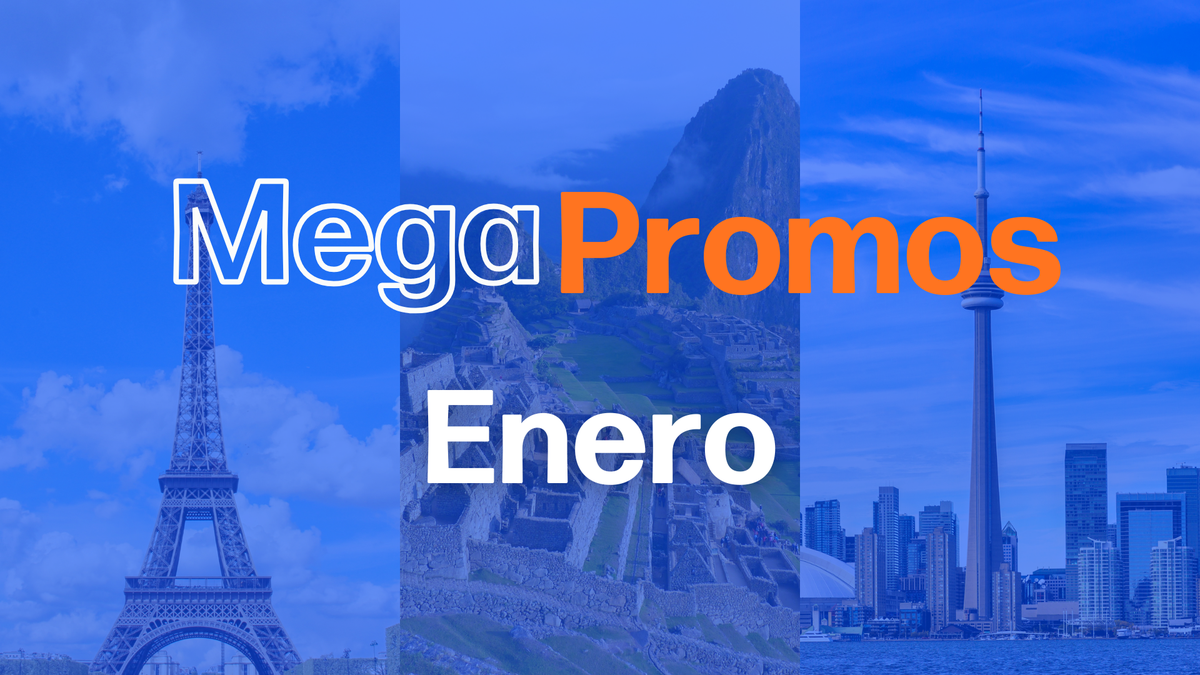 Mega Travel comienza el año con la campaña Mega Promociones que incluye comisiones exclusivas para programas en Europa.