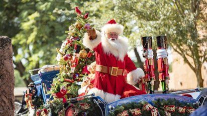 Una Navidad a pura magia en los parques de Disney.