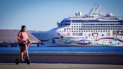 La industria de cruceros en Puerto Madryn atraviesa un escenario de incertidumbre.